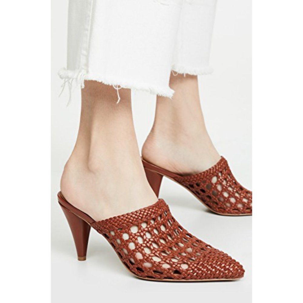 Veronica Beard Jaqlyn Woven Pointed Toe Mule 40